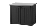 Store-It-Out Prime XL Storage Shed - Dark Grey